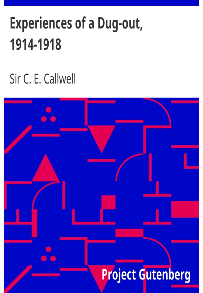 Опыт землянки, 1914-1918 гг.