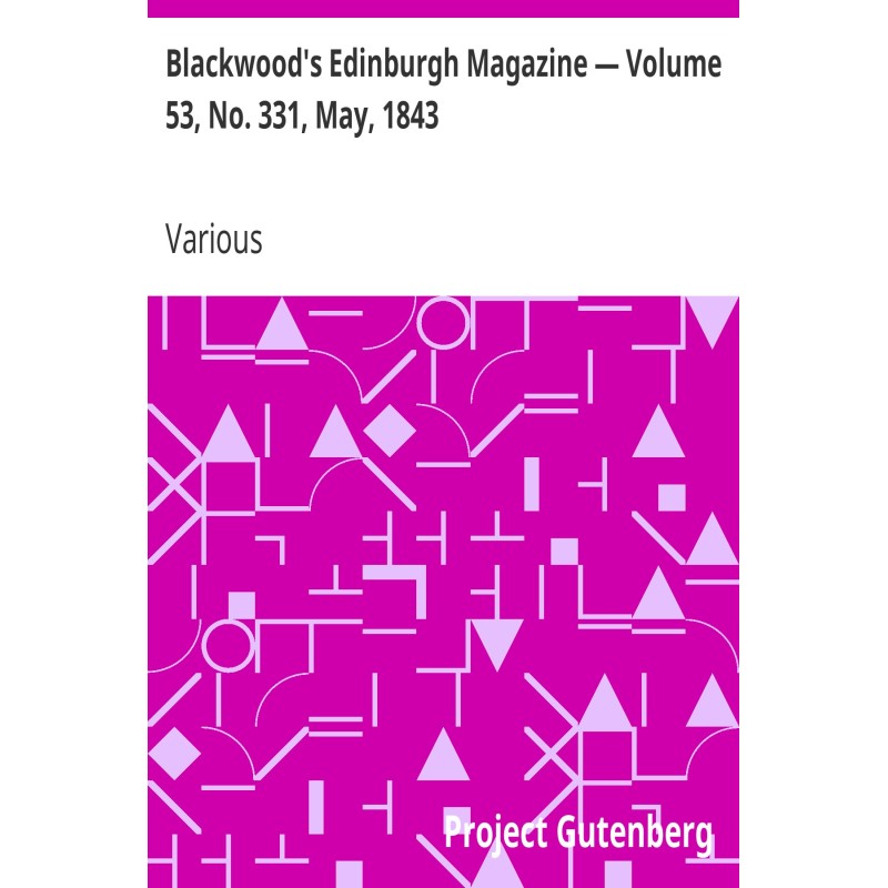 Blackwood's Edinburgh...