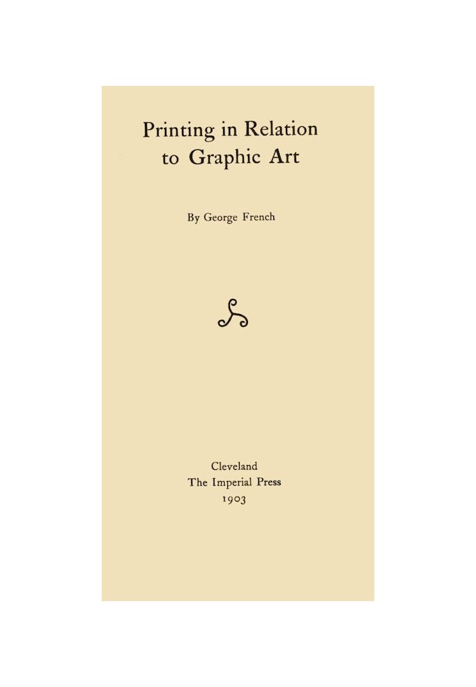 Printing in Relation to Graphic Art