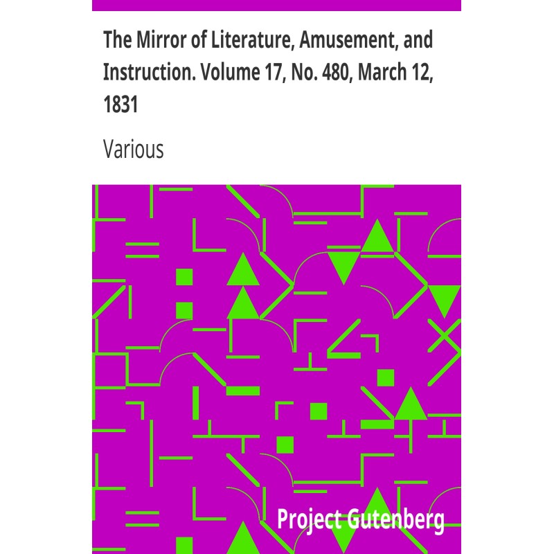 The Mirror of Literature,...