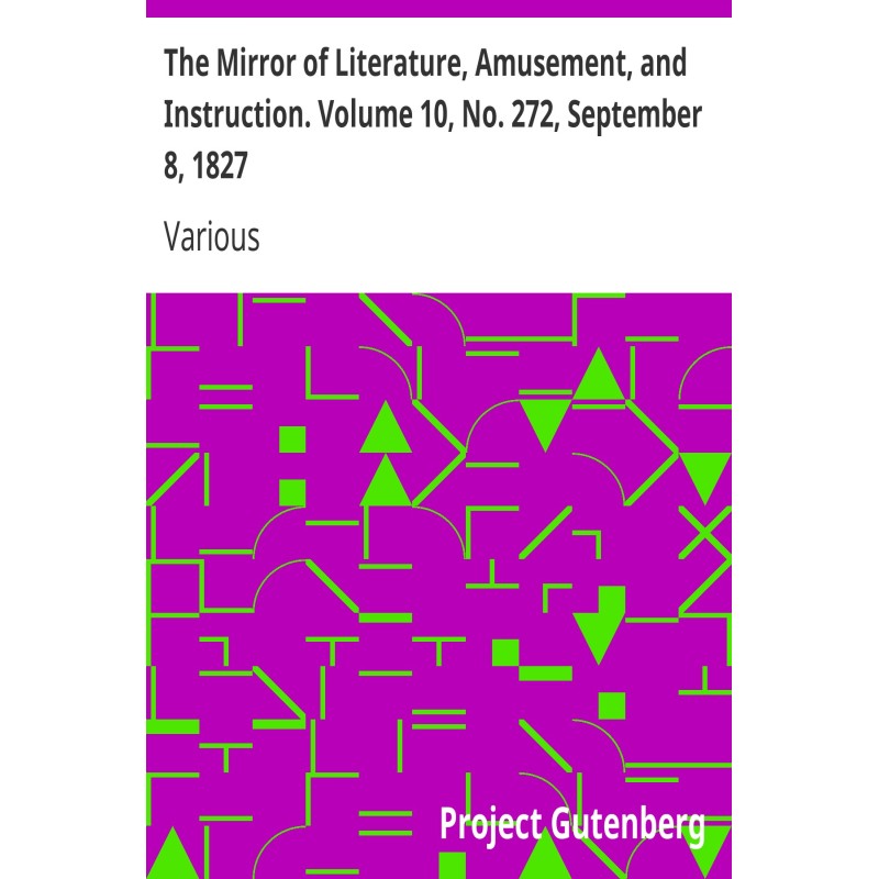 The Mirror of Literature,...