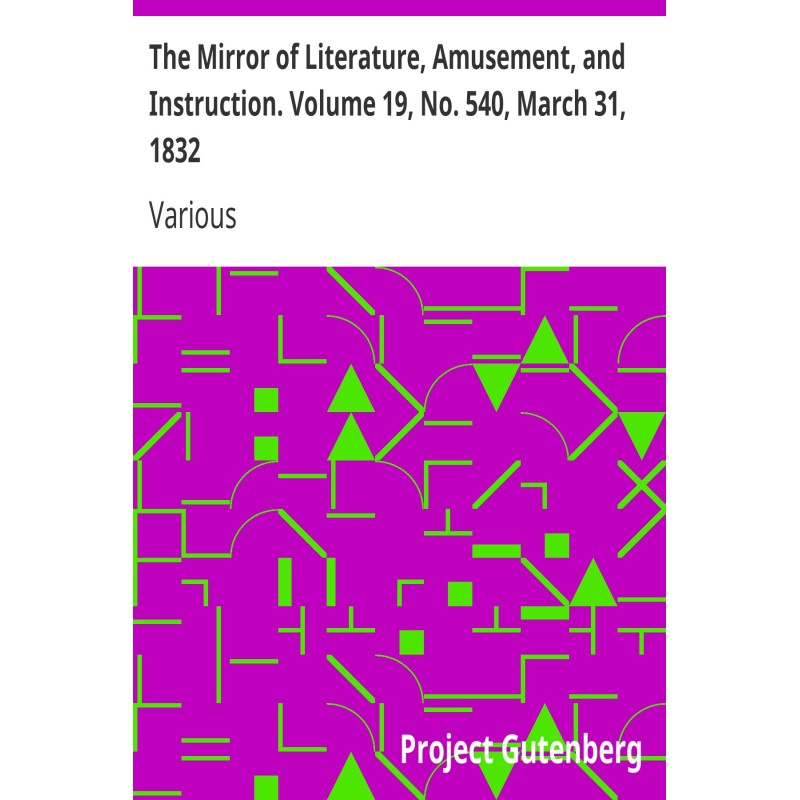 The Mirror of Literature,...