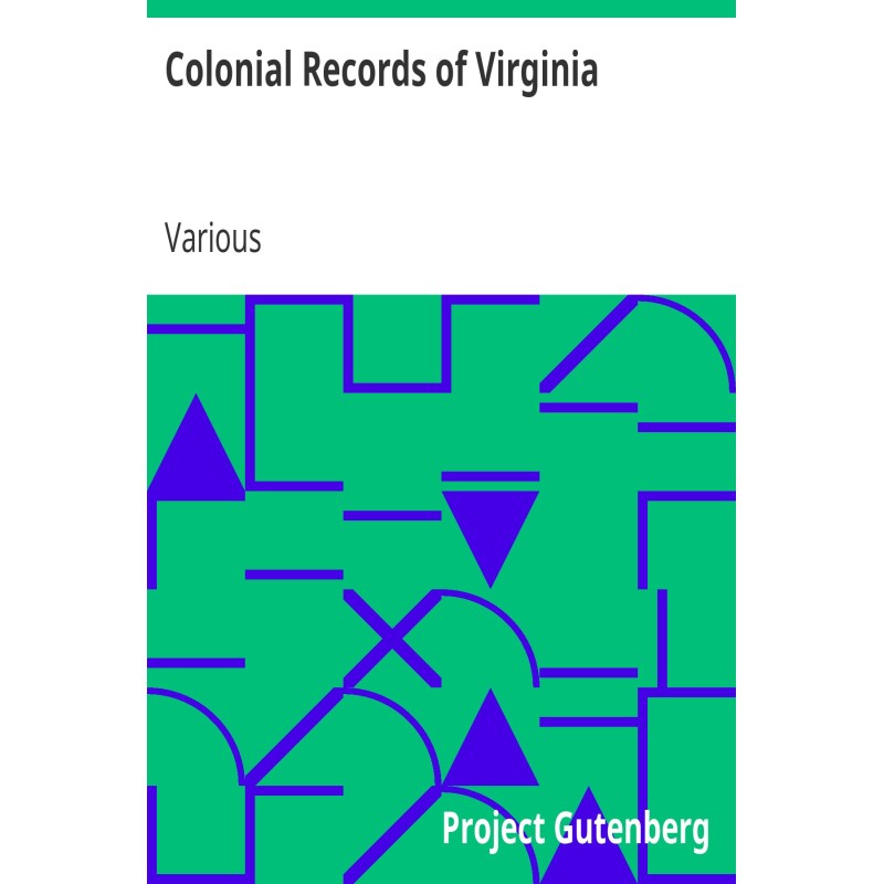 Colonial Records of Virginia