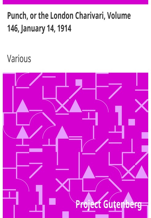 Панч, або Лондонський чаріварі, том 146, 14 січня 1914 року