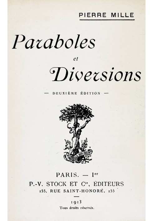 Parables and diversions