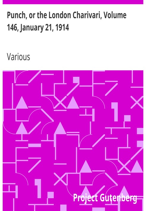 Панч, или Лондонский Чаривари, том 146, 21 января 1914 г.