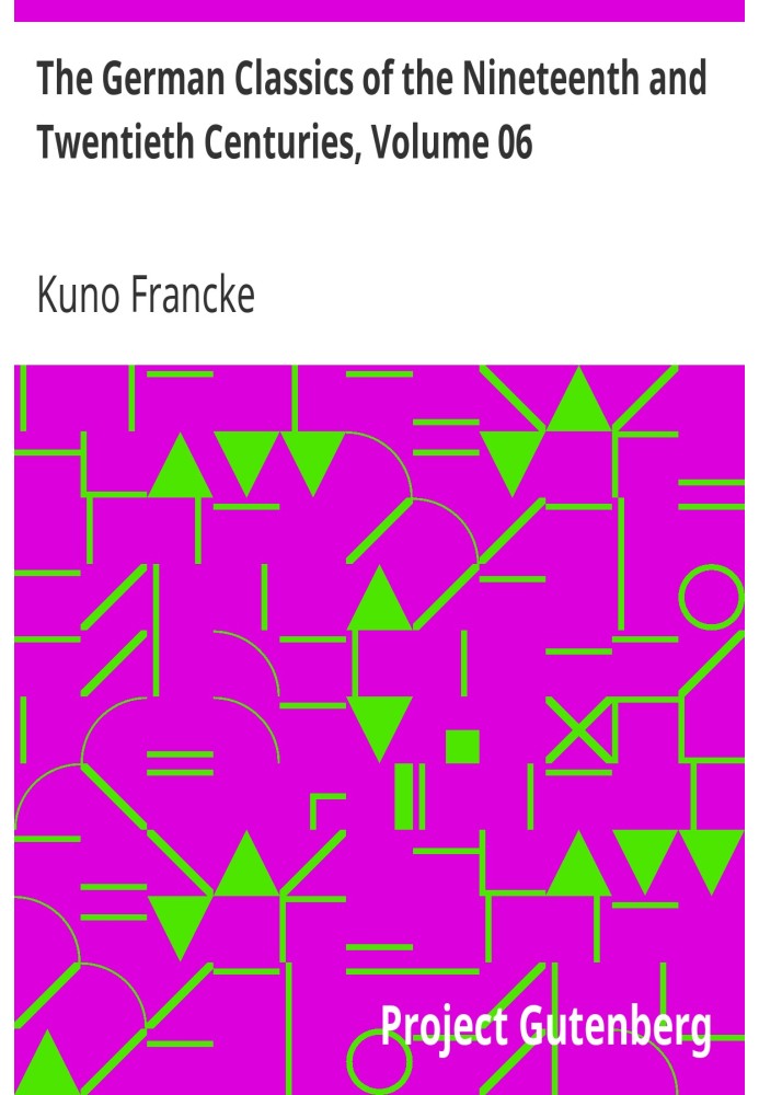 Німецька класика дев'ятнадцятого і двадцятого століть, том 06 Шедеври німецької літератури в перекладі на англійську мову. у два